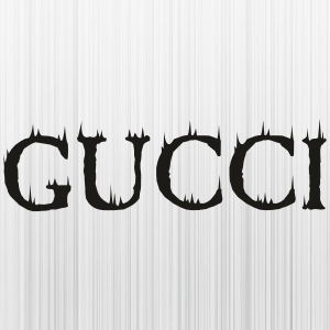 Gucci Drip Letter Black Svg