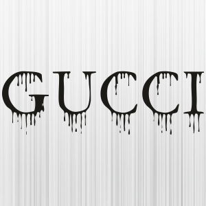 Gucci Drip Letter Svg