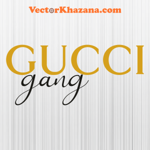 Gucci Gang Logo Svg