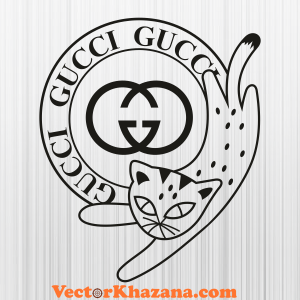 Gucci Kids Cat Logo Svg