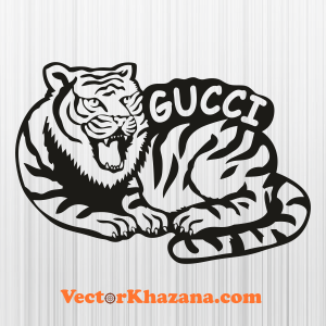 Gucci Kids Tiger Logo Svg