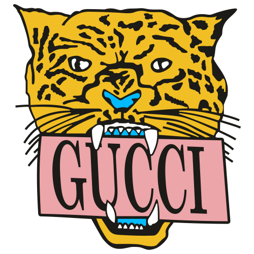 Gucci Leopard Head Svg