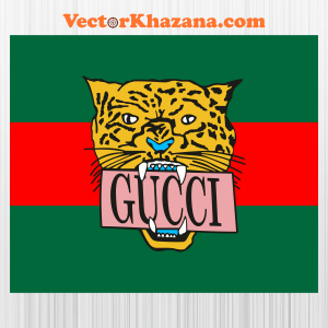 Gucci Panther Head Svg