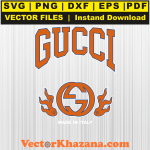 Gucci Made In Italy Svg Png