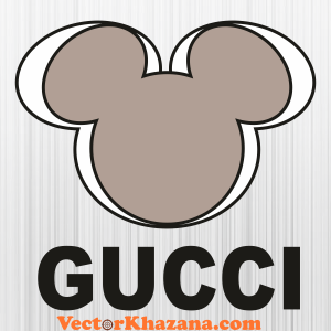 Gucci Disney Head Svg