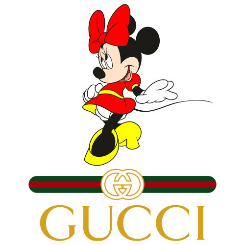 Minnie Gucci Logo Svg