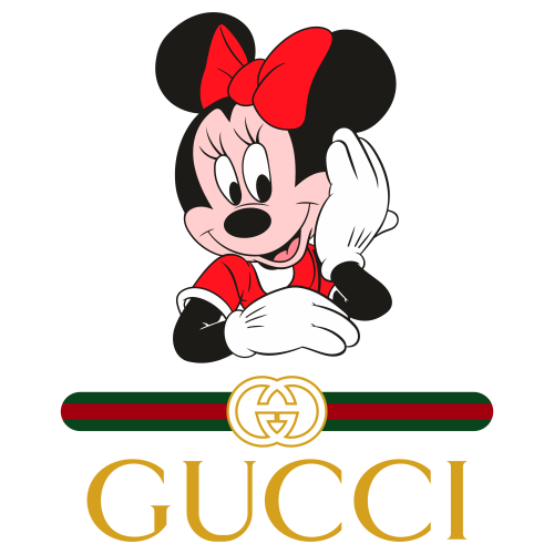 Gucci Minnie Logo Svg