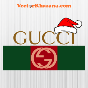 Gucci Santa Hat Svg