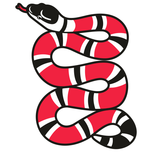 Gucci Snake Red Svg