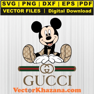 Gucci Disney Svg