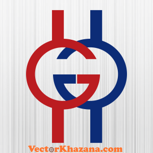 Gucci Red And Blue Logo Svg