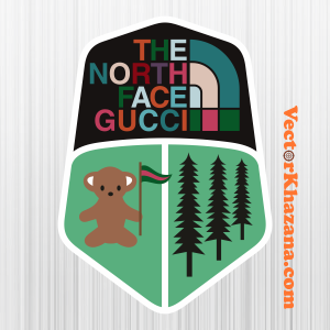 Gucci The North Face Logo Svg