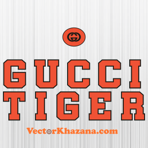 Gucci Tiger GG Supreme Svg