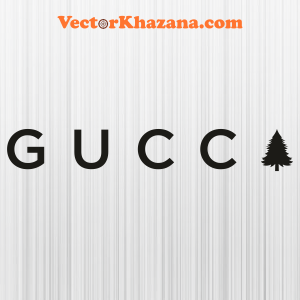 Gucci Christmas Tree Svg