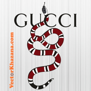Gucci With Snake Svg