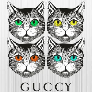 Guccy 4 Cat Svg