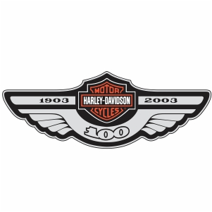  Harley Davidson 100 Year Anniversary logo svg file
