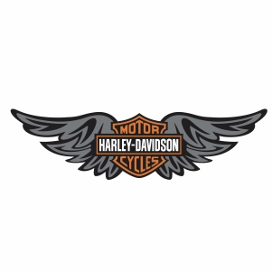 Harley Davidson Wings Logo vector file