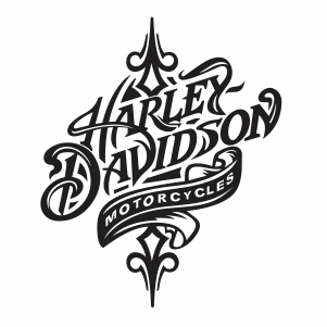 Harley Davidson Motorcycle Logo Vector