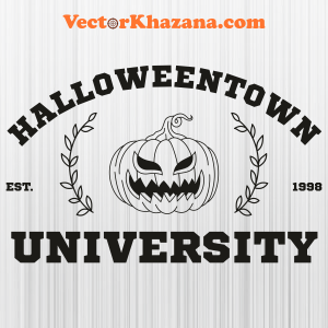 Halloweentown University Pumpkin Svg