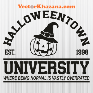 Halloweentown University 1998 Svg