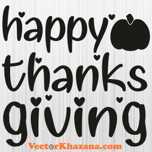 Happy Thanksgiving Day Svg