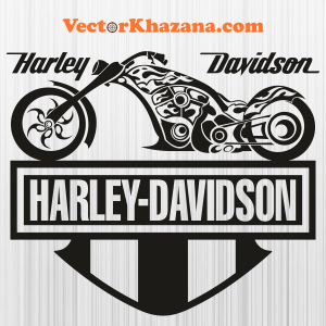 Harley Davidson Bike Svg