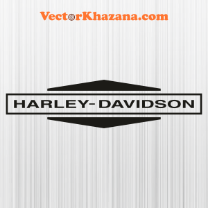 Harley Davidson Black Logo Svg