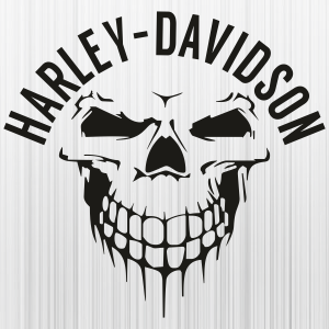 Harley Davidson Skull Tattoo Svg