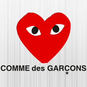Comme Des Garcons Play Heart Svg