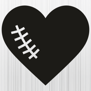 Heart Warrior Laces SVG