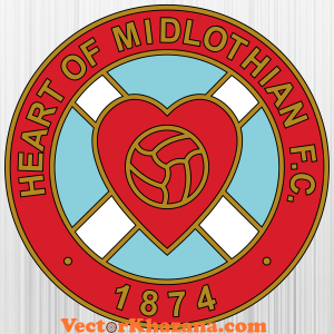 Heart of Midlothian FC Logo Svg