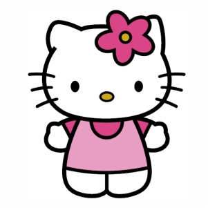 Hello Kitty logo svg