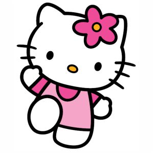 Cute Hello Kitty vector