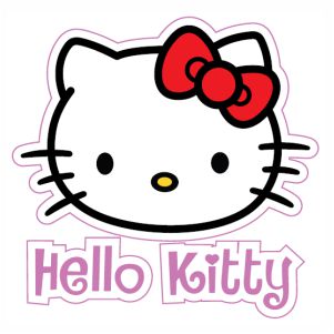 Hello Kitty Head vector