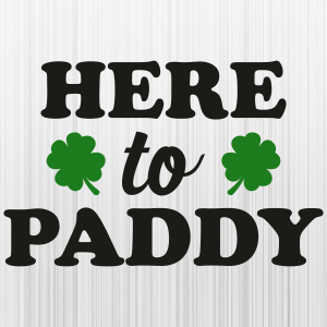 Here to Paddy Svg