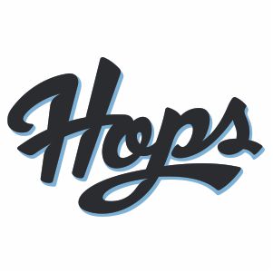 Hillsboro Hops Wordmark Logo Svg