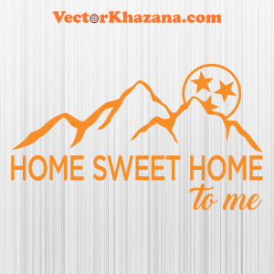 Home Sweet Home Tennessee Vols Svg