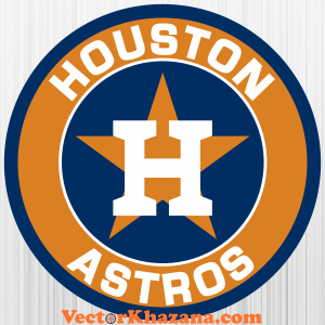 Houston Astros MLB Logo Svg