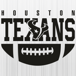 Houston Texans Ball Black Logo