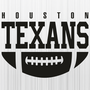 Houston Texans Ball Black Svg