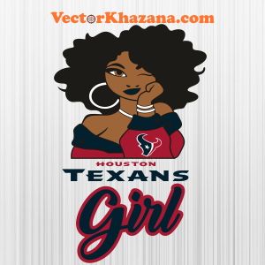 Houston Texans Girl Logo Svg