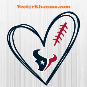 Houston Texans Heart Svg