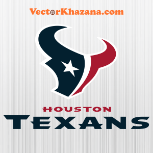 Houston Texans with Letter Svg