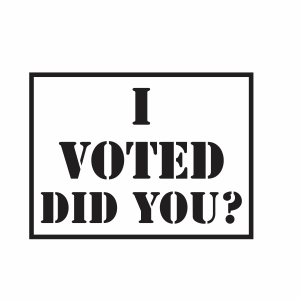 I Voted Did You Svg