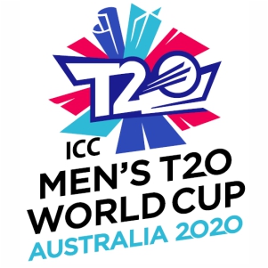 ICC Men T20 World Cup 2020 vector image