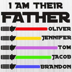 I Am Their Father Svg