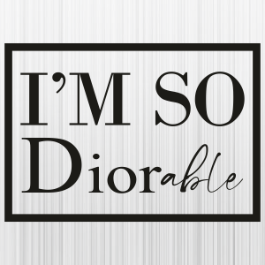 Dior able Svg