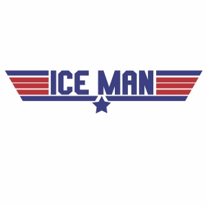 Top Gun Iceman Logo Vector Download Top Gun Iceman Logo Vector Image Svg Psd Png Eps Ai Format Iceman Top Gun Vector Graphic Arts Downloads