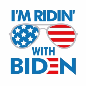 I Am Riden With Biden Svg